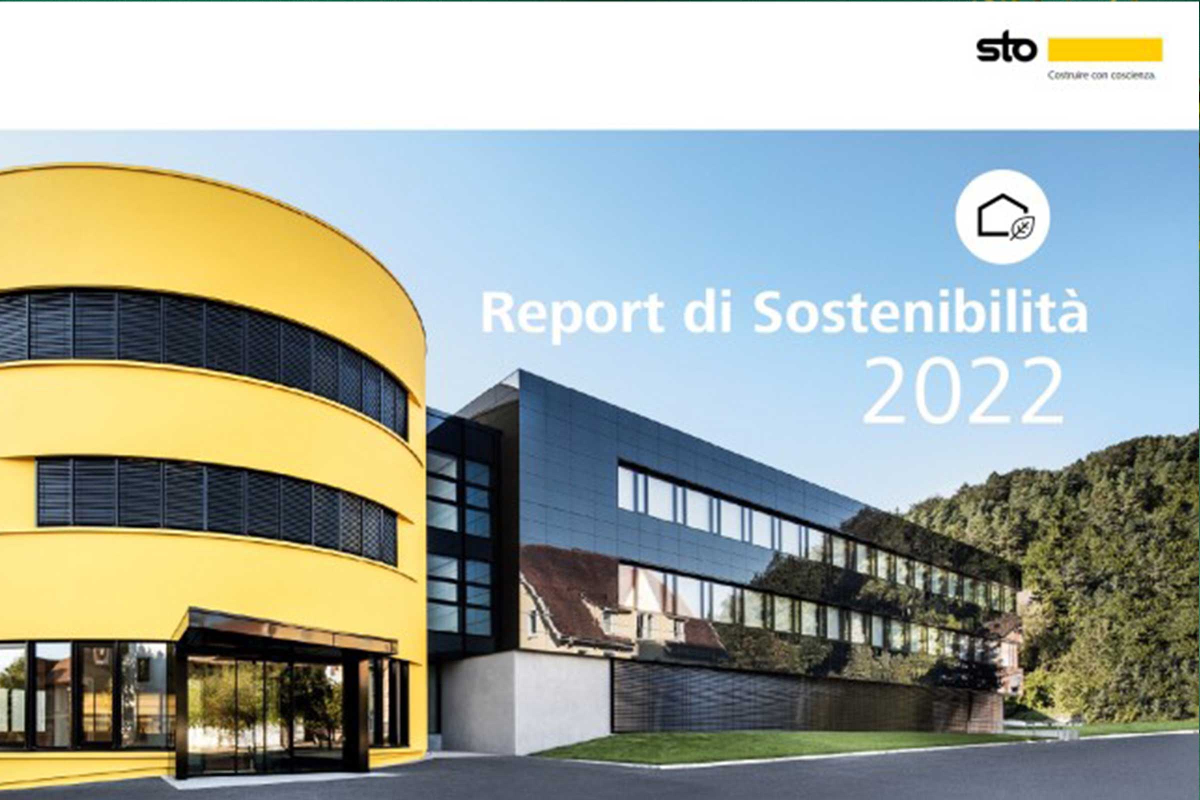 Copertina Report Sostenibilità