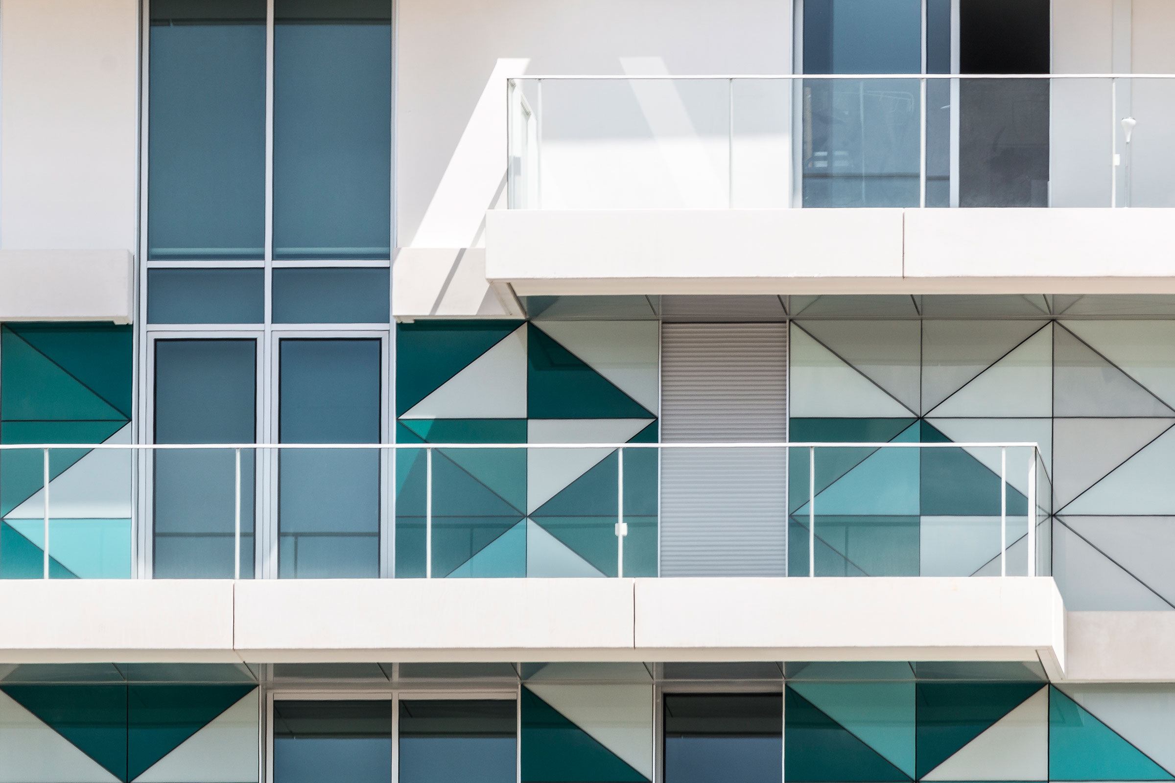 Facciata/Balconi Complesso residenziale Abitazione Zac Seguin, Boulogne-Billancourt, FR