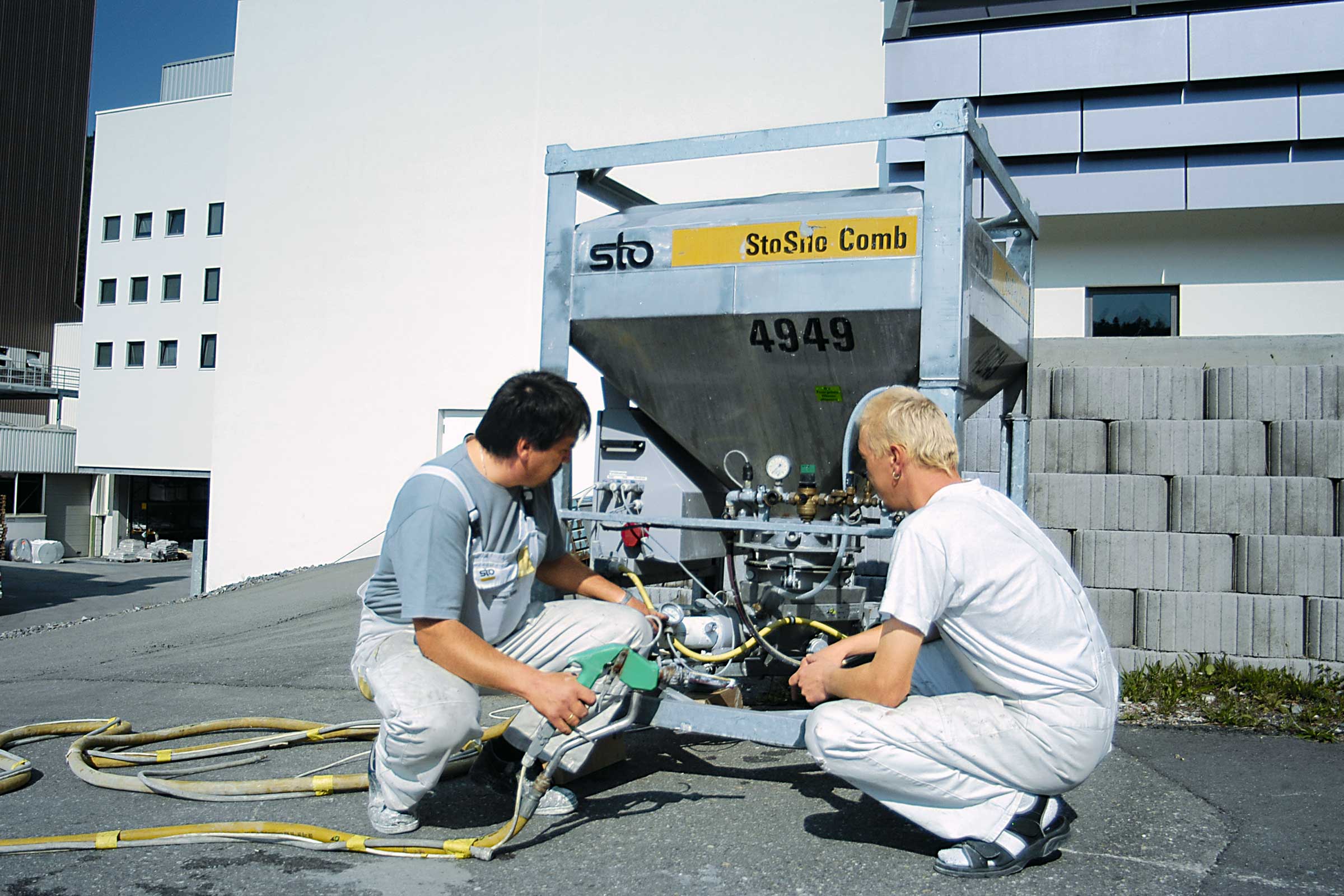 Consulenza in cantiere con StoSilo Comb